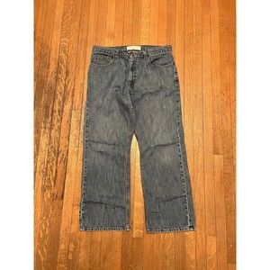 Perry Ellis Men’s Denim Jeans 36x30 Zipper Fly Medium Wash